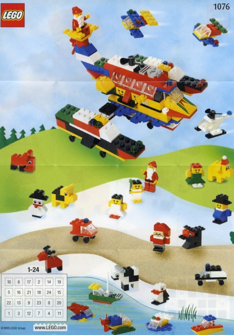 Конструктор LEGO (ЛЕГО) Basic 1076 Advent Calendar