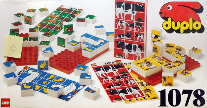 Конструктор LEGO (ЛЕГО) Dacta 1078 Animal Mosaic Puzzle