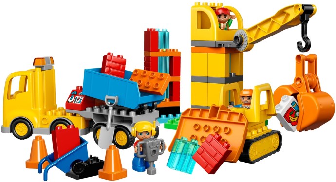 Конструктор LEGO (ЛЕГО) Duplo 10813 Big Construction Site