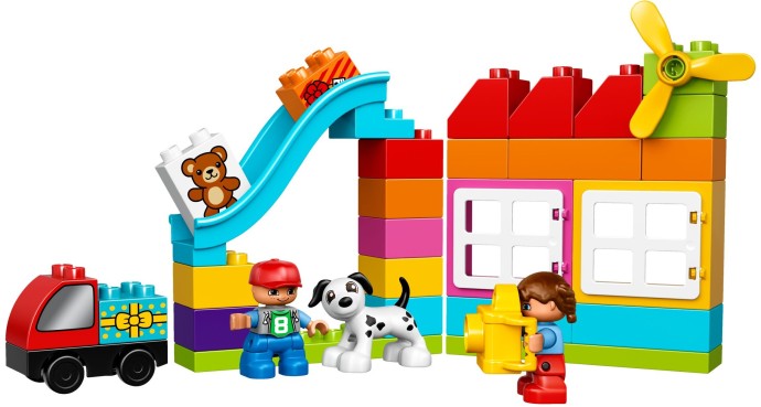 Конструктор LEGO (ЛЕГО) Duplo 10820 Creative Construction Basket
