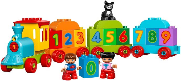 Конструктор LEGO (ЛЕГО) Duplo 10847 My First Number Train
