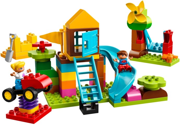 Конструктор LEGO (ЛЕГО) Duplo 10864 Large Playground Brick Box