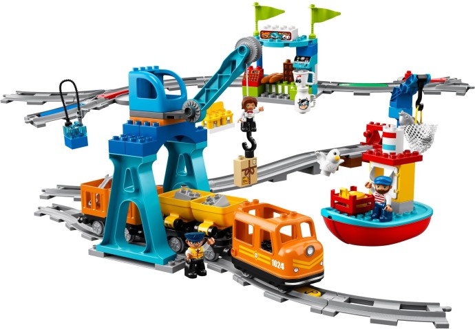 Конструктор LEGO (ЛЕГО) Duplo 10875 Cargo Train