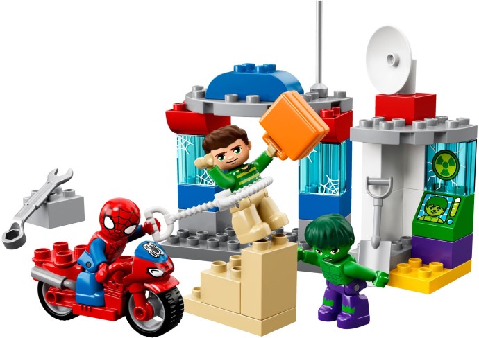 Конструктор LEGO (ЛЕГО) Duplo 10876 Spider-Man & Hulk Adventures