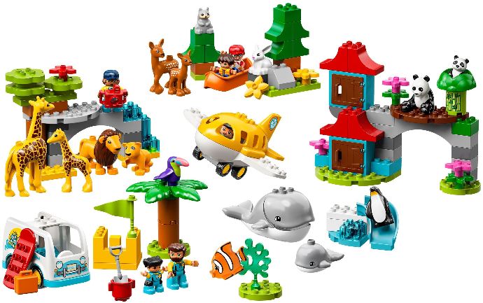 Конструктор LEGO (ЛЕГО) Duplo 10907 World Animals