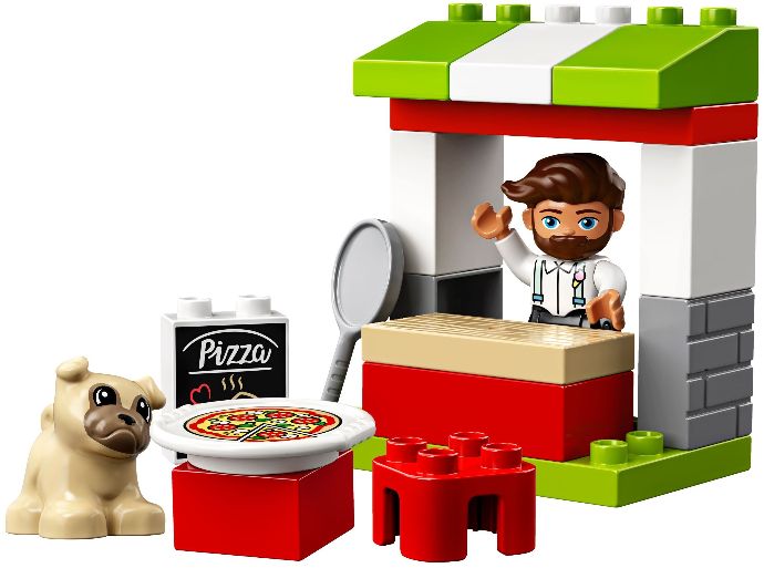 Конструктор LEGO (ЛЕГО) Duplo 10927 Pizza Stand
