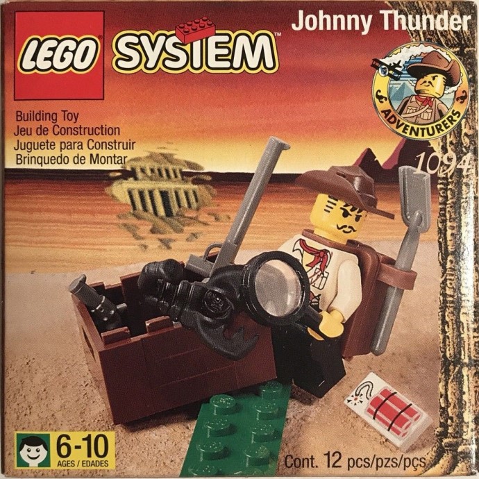 Конструктор LEGO (ЛЕГО) Adventurers 1094 Johnny Thunder