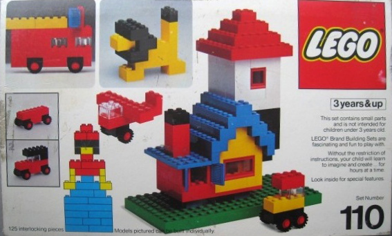 Конструктор LEGO (ЛЕГО) Universal Building Set 110 Building Set, 3+