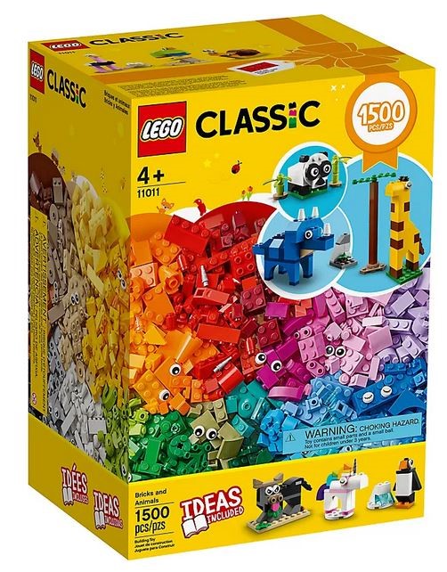 Конструктор LEGO (ЛЕГО) Classic 11011 Bricks and Animals