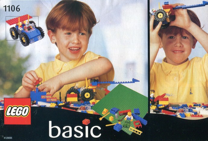 Конструктор LEGO (ЛЕГО) Basic 1106 Basic Building Set, 5+