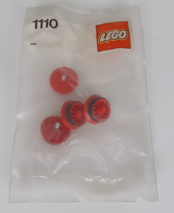 Конструктор LEGO (ЛЕГО) Service Packs 1110 Four Locomotive Wheels
