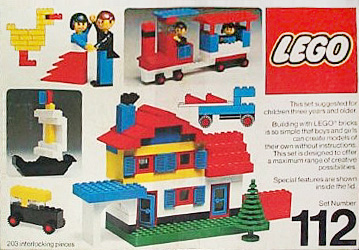 Конструктор LEGO (ЛЕГО) Universal Building Set 112 Building Set, 3+