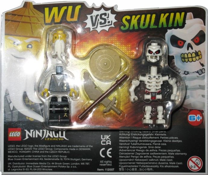 Конструктор LEGO (ЛЕГО) Ninjago 112007 Wu vs. Skulkin
