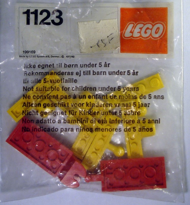 Конструктор LEGO (ЛЕГО) Service Packs 1123 Ball and Socket Couplings & One Articulated Joint