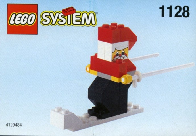 Конструктор LEGO (ЛЕГО) Seasonal 1128 Santa on Skis