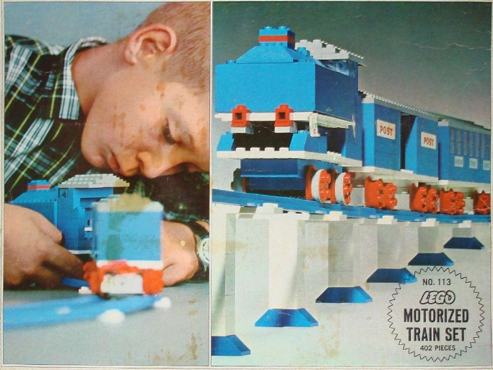 Конструктор LEGO (ЛЕГО) Samsonite 113 Motorized Train Set
