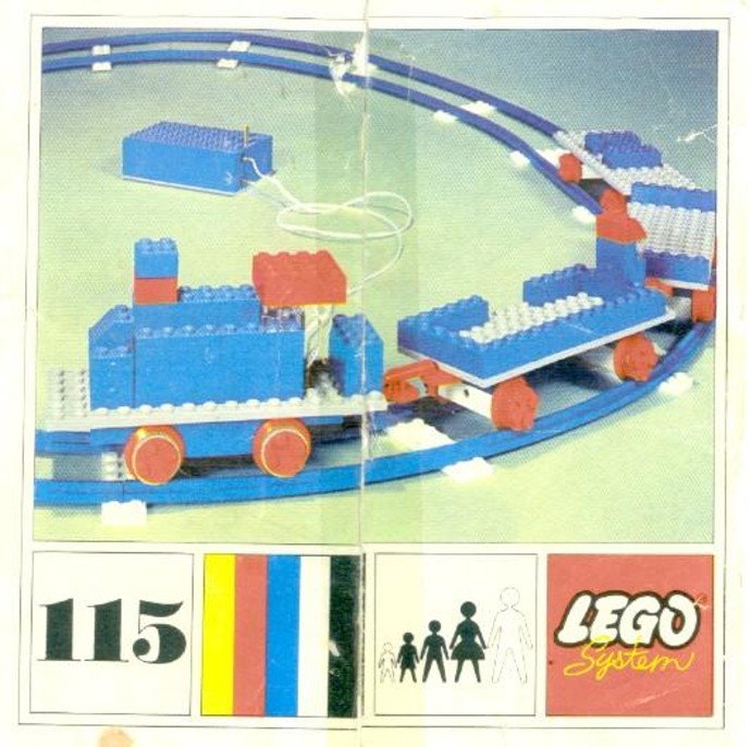 Конструктор LEGO (ЛЕГО) Trains 115 Starter Train Set with Motor
