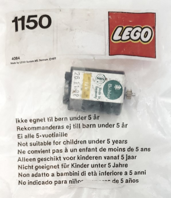 Конструктор LEGO (ЛЕГО) Service Packs 1150 Replacement Motor 12V