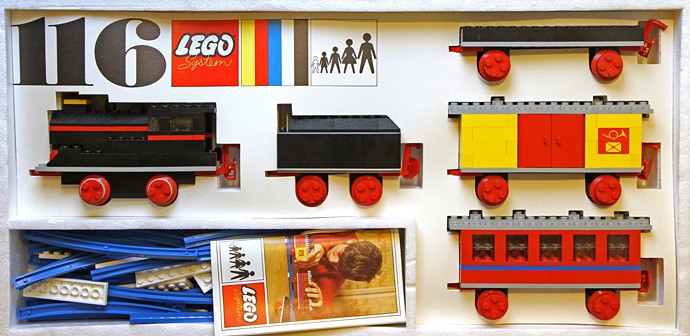 Конструктор LEGO (ЛЕГО) Trains 116 Starter Train Set with Motor