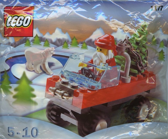 Конструктор LEGO (ЛЕГО) Town 1177 Santa's Truck