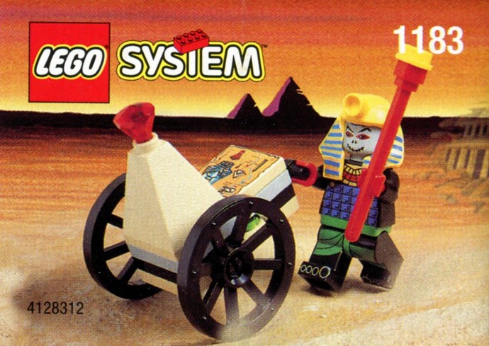 Конструктор LEGO (ЛЕГО) Adventurers 1183 Mummy and Cart