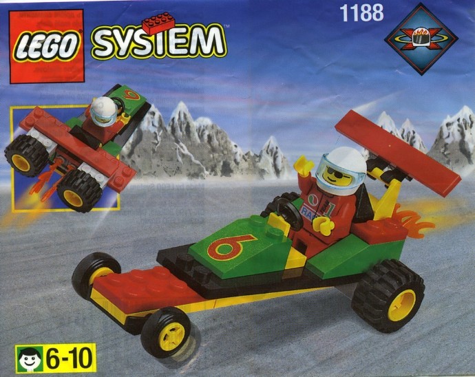 Конструктор LEGO (ЛЕГО) Town 1188 Fire Formula