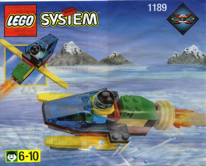 Конструктор LEGO (ЛЕГО) Town 1189 Rocket Boat