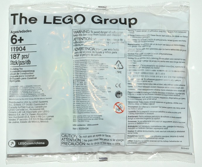 Конструктор LEGO (ЛЕГО) Legends of Chima 11904 Brickmaster Legends of Chima: The Quest for Chi parts