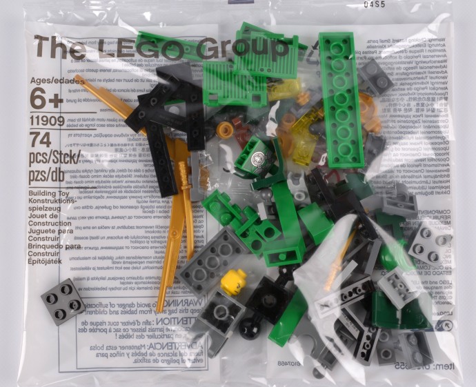 Конструктор LEGO (ЛЕГО) Ninjago 11909 Ninjago: Build your own Adventure parts