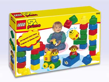 Конструктор LEGO (ЛЕГО) Primo 1192 Stack N' Learn Gift Box