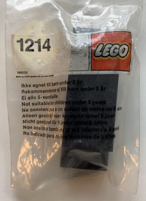 Конструктор LEGO (ЛЕГО) Service Packs 1214 Upper part of housing for 4.5V/12V train motor
