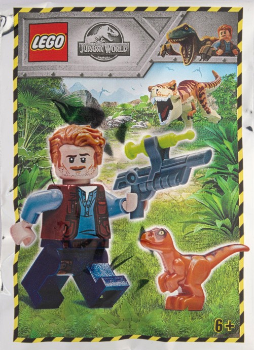 Конструктор LEGO (ЛЕГО) Jurassic World 121904 Owen with Baby Raptor