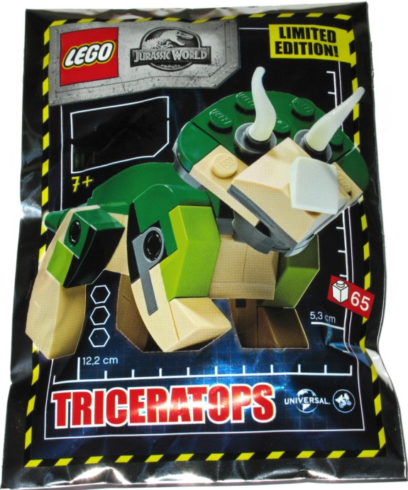 Конструктор LEGO (ЛЕГО) Jurassic World 122006 Triceratops
