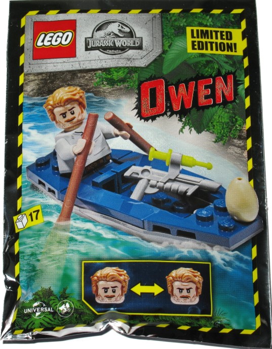 Конструктор LEGO (ЛЕГО) Jurassic World 122007 Owen in canoe