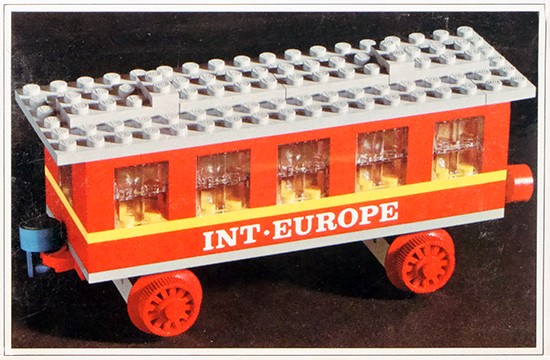 Конструктор LEGO (ЛЕГО) Trains 123 Passenger Coach