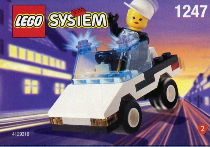 Конструктор LEGO (ЛЕГО) Town 1247 Patrol Car