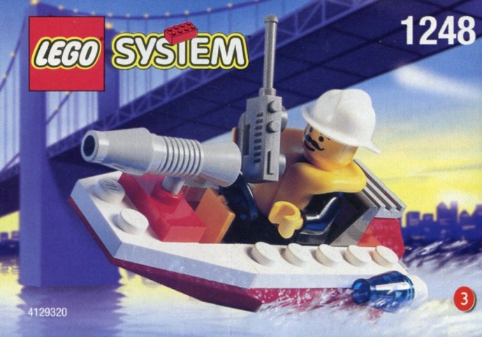 Конструктор LEGO (ЛЕГО) Town 1248 Fire Boat