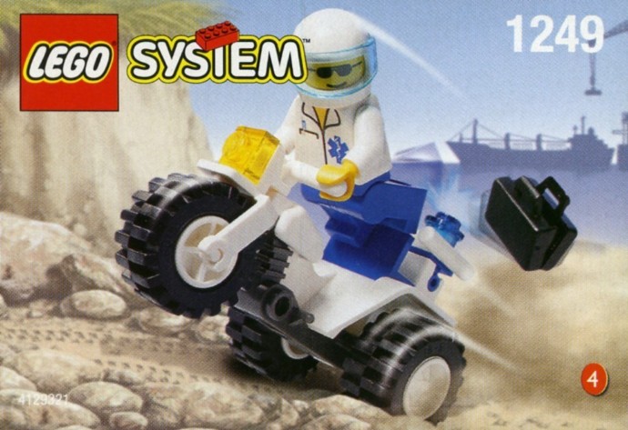 Конструктор LEGO (ЛЕГО) Town 1249 Tri-motorbike