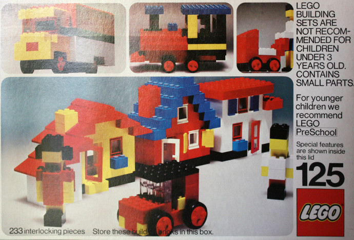 Конструктор LEGO (ЛЕГО) Universal Building Set 125 Universal Building Set