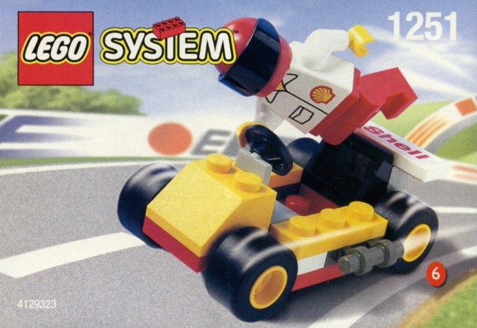 Конструктор LEGO (ЛЕГО) Town 1251 Go-Cart