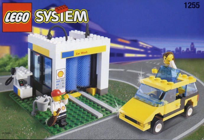 Конструктор LEGO (ЛЕГО) Town 1255 Shell Car Wash