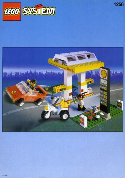 Конструктор LEGO (ЛЕГО) Town 1256 Shell Service Station