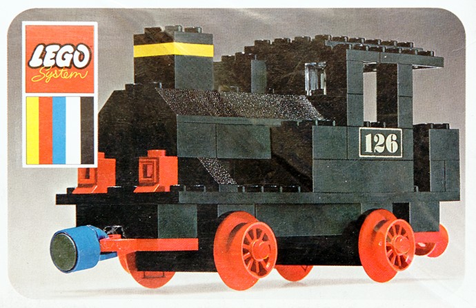 Конструктор LEGO (ЛЕГО) Trains 126 Steam Locomotive (Push)
