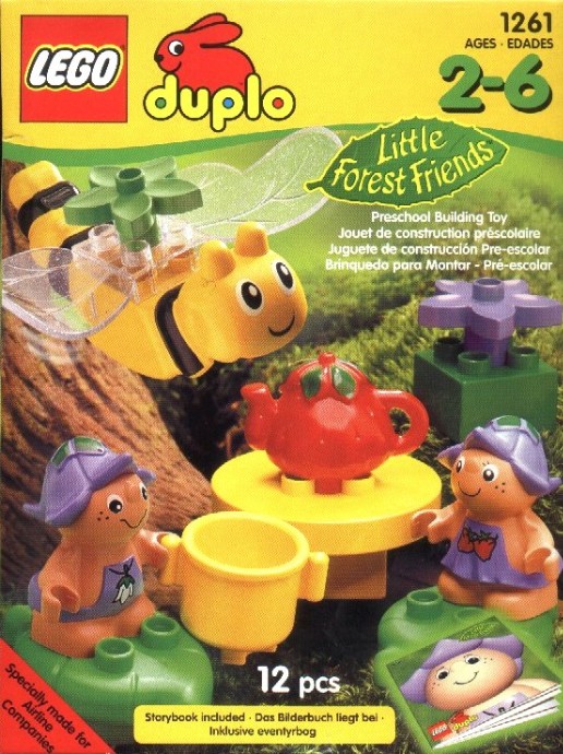 Конструктор LEGO (ЛЕГО) Duplo 1261 Tea With Bumble Bee