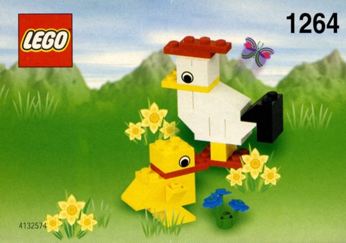 Конструктор LEGO (ЛЕГО) Seasonal 1264 Easter Chicks