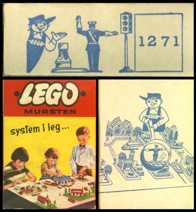 Конструктор LEGO (ЛЕГО) System 1271 Traffic Police Set