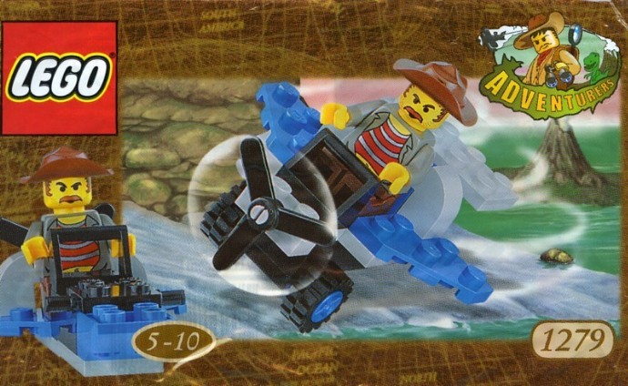 Конструктор LEGO (ЛЕГО) Adventurers 1279 Cunningham's Dinofinder