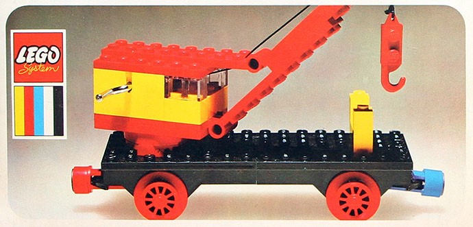 Конструктор LEGO (ЛЕГО) Trains 128 Mobile Crane (Train Base)