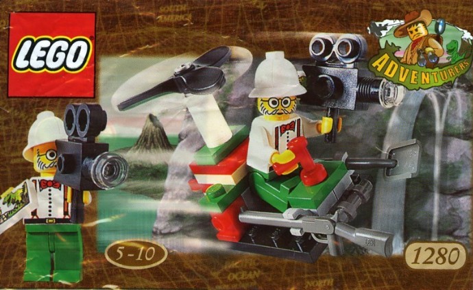Конструктор LEGO (ЛЕГО) Adventurers 1280 Dr. Kilroy's Microcopter