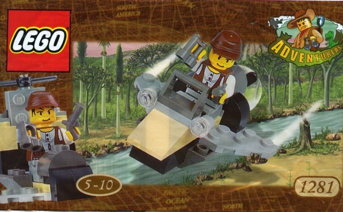 Конструктор LEGO (ЛЕГО) Adventurers 1281 Mike's Dinohunter